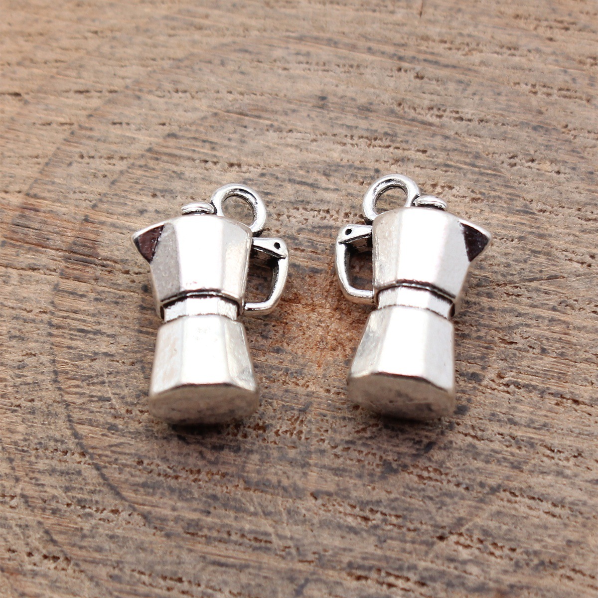 Vintage Fashion Theme - 20pcs 15x10x6.9mm(0.59x0.39x0.27inch) Antique Silver Color 3D