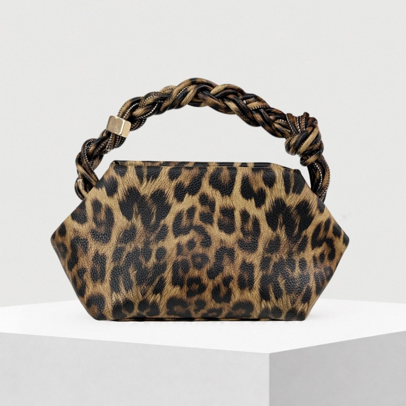 Vintage Fashion Patterns - Vintage Leopard Print Hexagonal Handbag Fashion