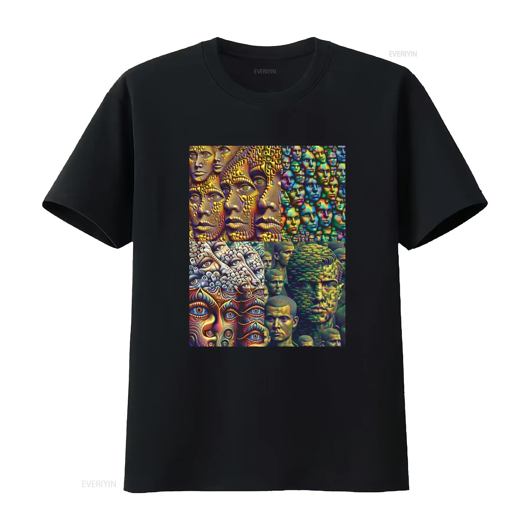 Vintage Flannel Shirt - Anti Facial Recognition T Shirt Unique