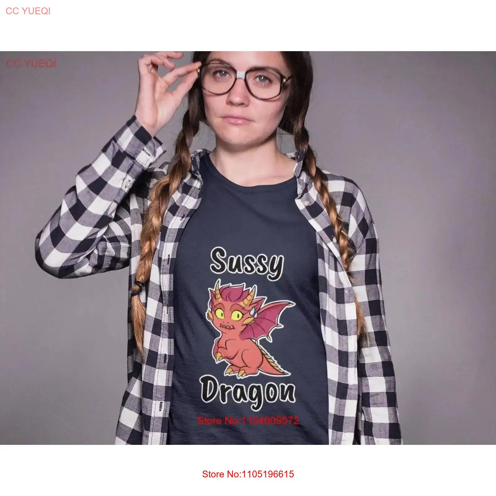 Vintage Fashion Eu - Sussy Dragon T Shirt fun gift