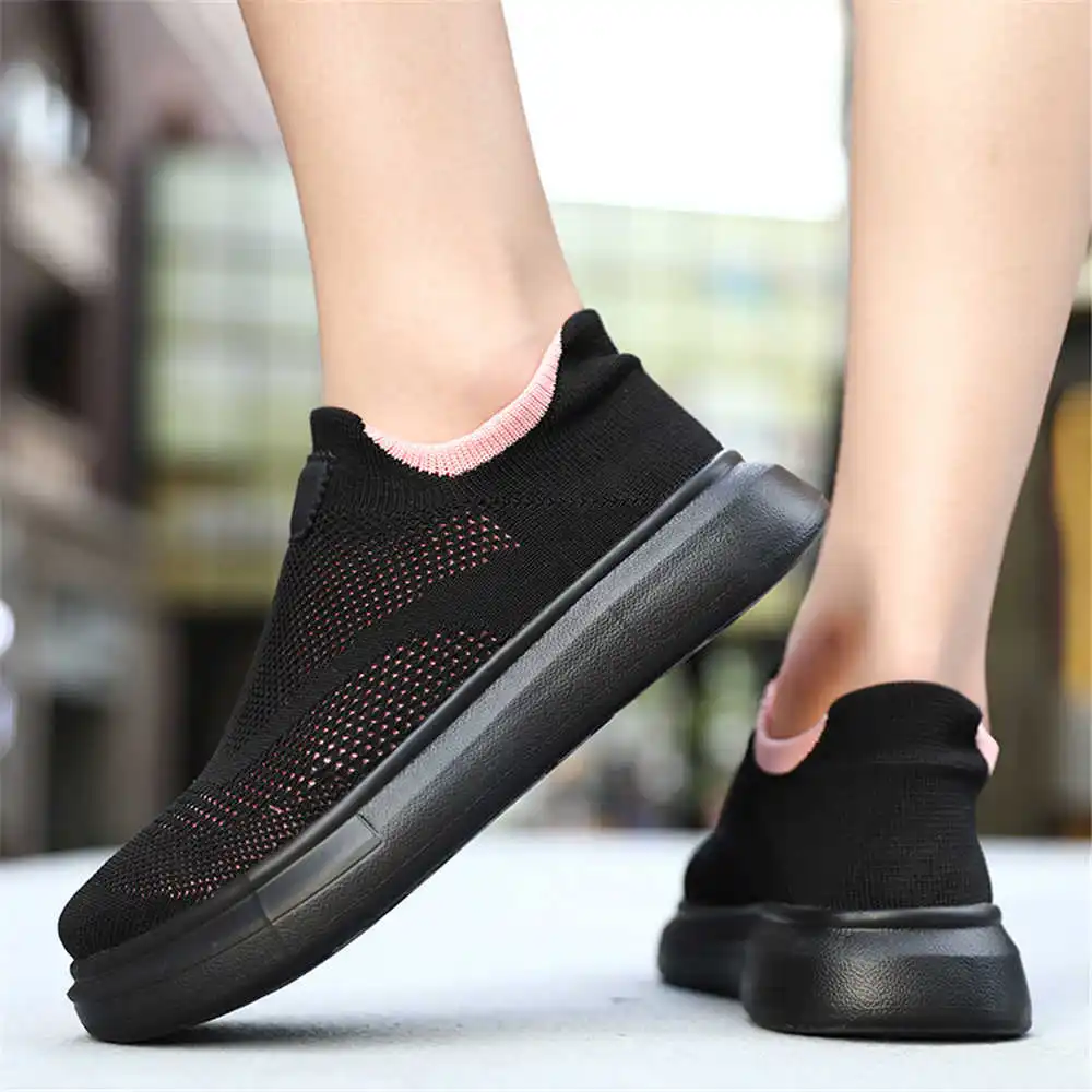 Vintage Fashion Reseller - Platform Stockings Brown Shoes For Woman