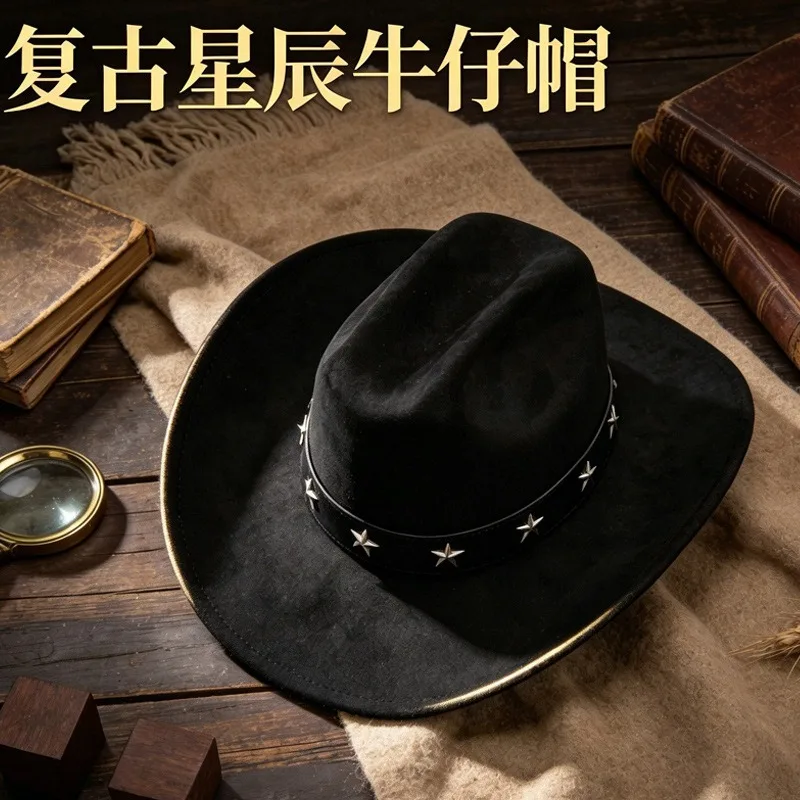 Women Hot Sale Wide Brim Cowbo - Vintage Fashion Eu 评论和价格