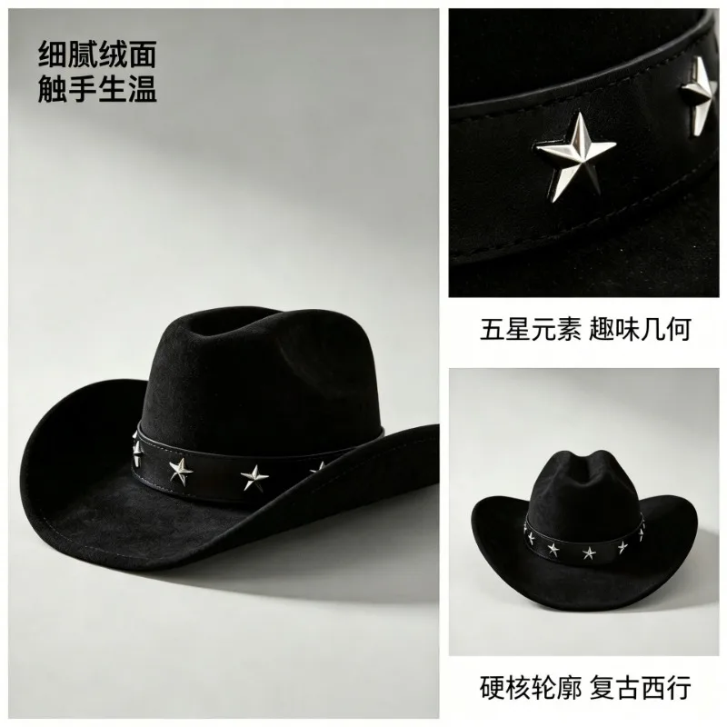 Women Hot Sale Wide Brim Cowbo - Vintage Fashion Eu 评论和价格