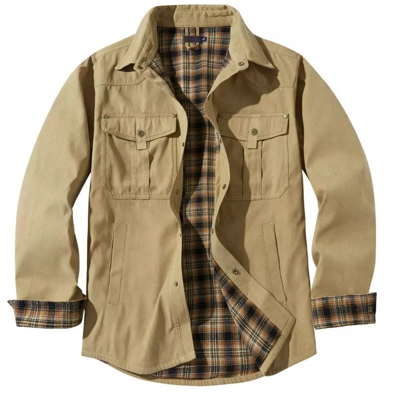 Workwear Jacket Men Autumn Spr - Vintage Fashion Trends 2025 评论和价格
