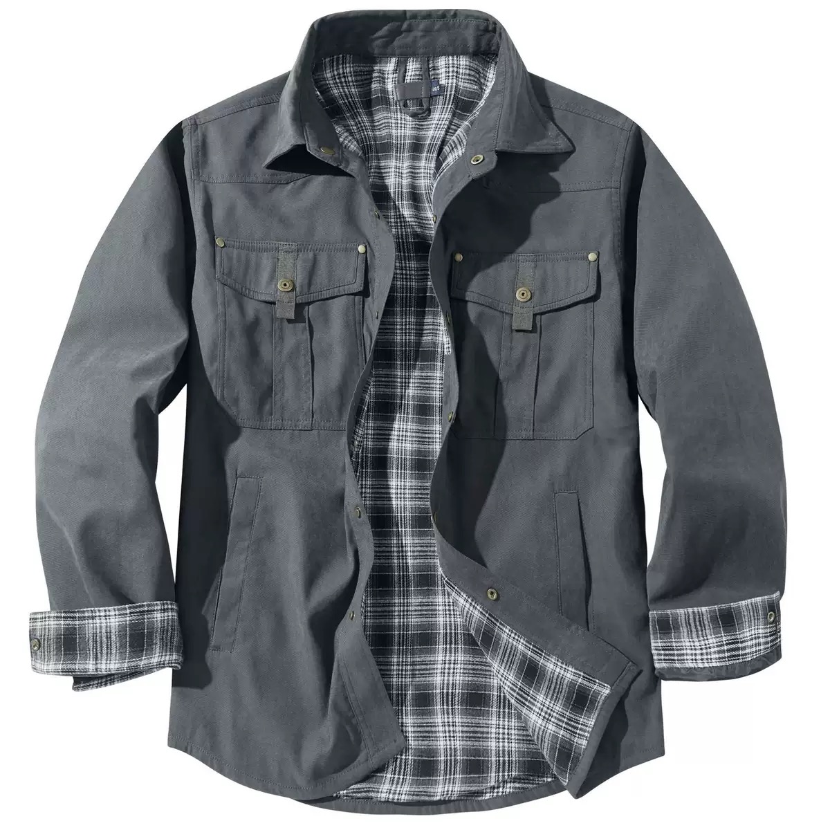 Workwear Jacket Men Autumn Spr - Vintage Fashion Trends 2025 评论和价格