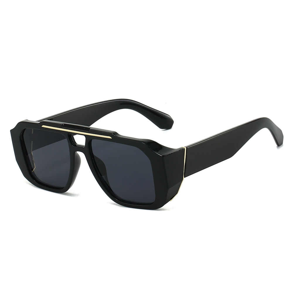 2026 Retro New Double-Bridge V - Vintage Fashion Glasses 评论和价格