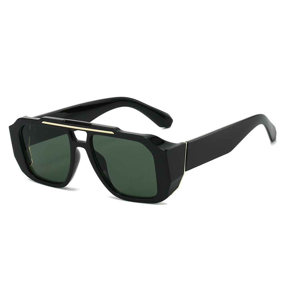 2026 Retro New Double-Bridge V - Vintage Fashion Glasses 评论和价格