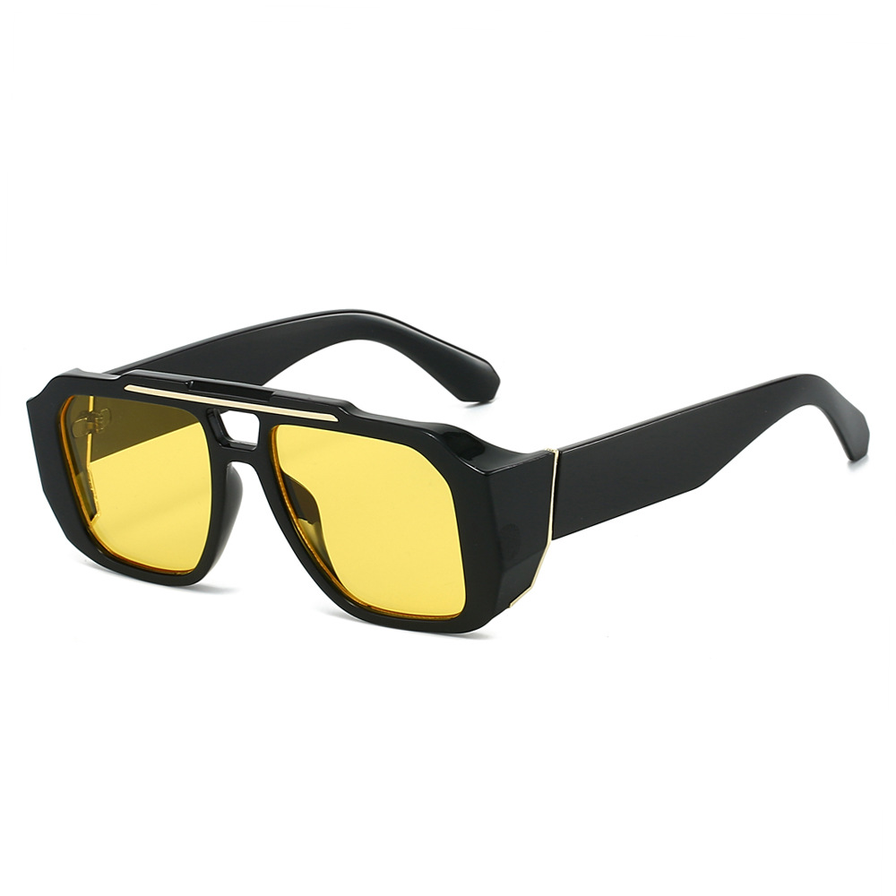 2026 Retro New Double-Bridge V - Vintage Fashion Glasses 评论和价格