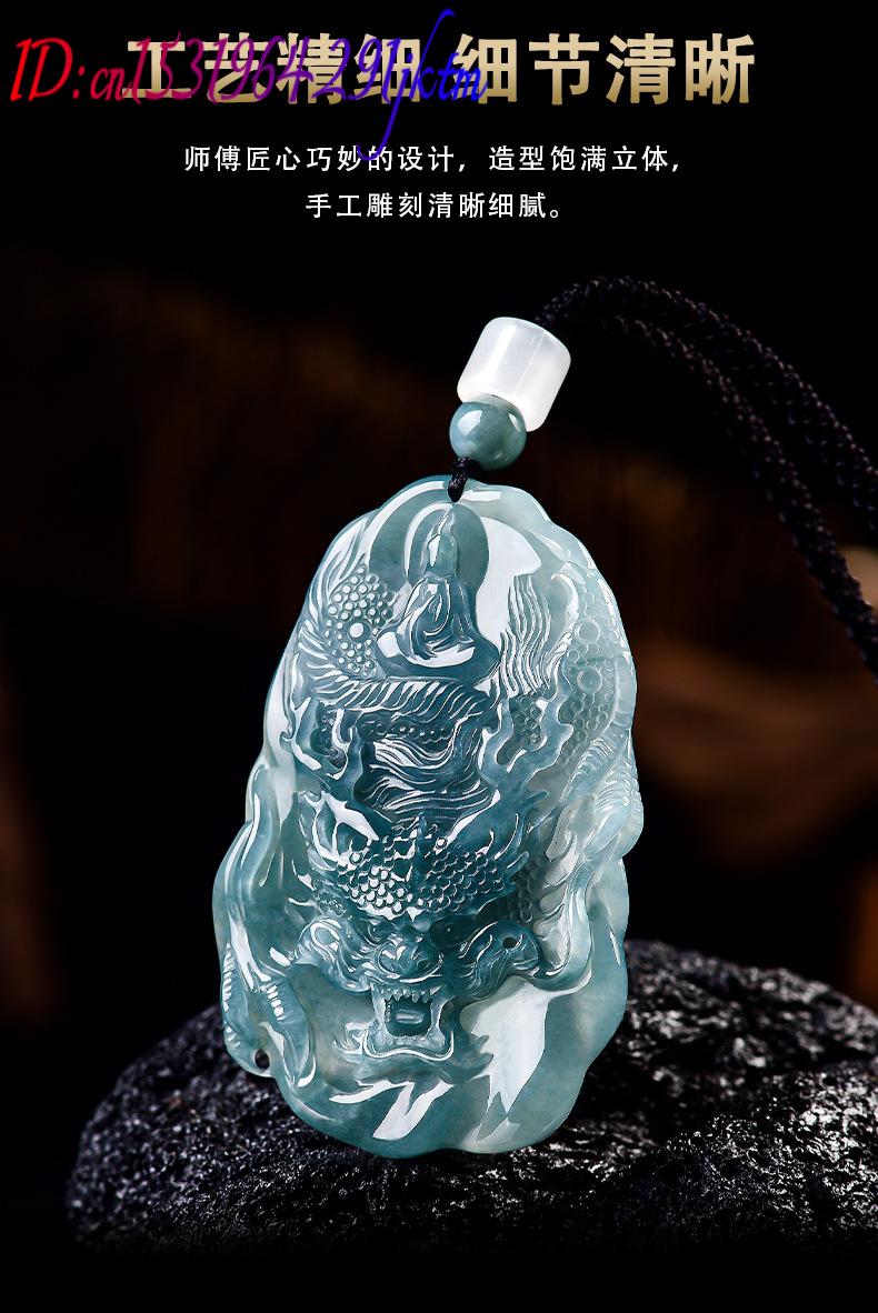 Natural Burmese Jadeite Dragon - Vintage Fashion And Design 评论和价格