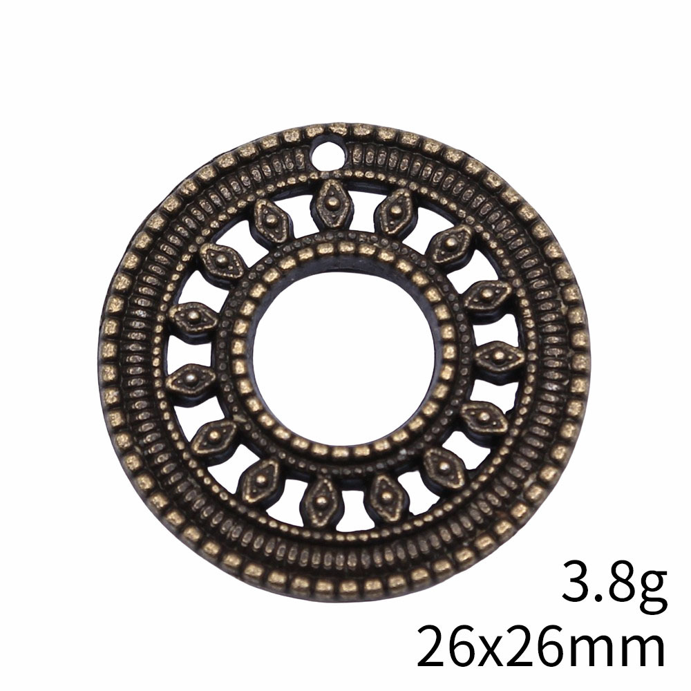 10pcs 26x26mm(1.02x1.02inch) 2 - Vintage Fashion Theme 评论和价格