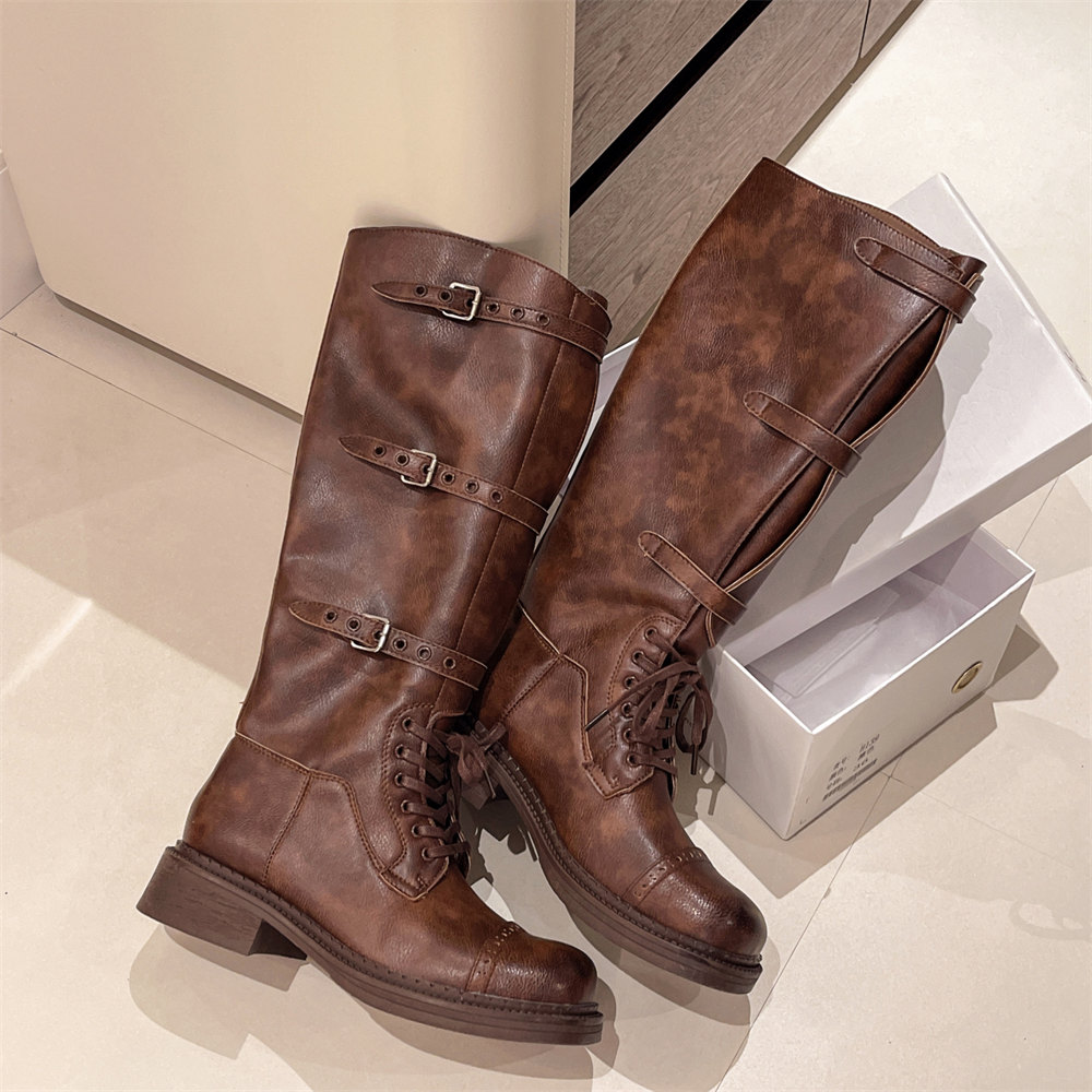 Women's Knee High Boots Vintag - Vintage Fashion And Design 评论和价格