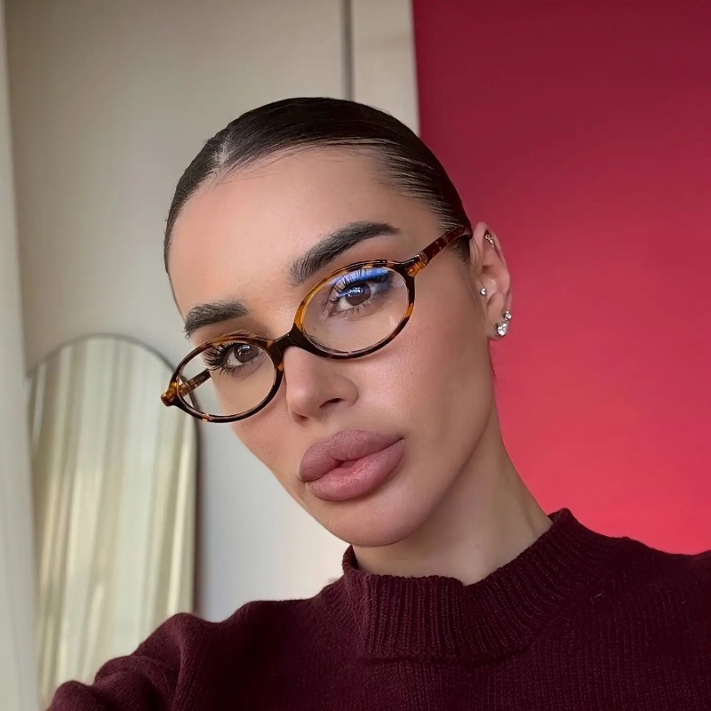 Vintage Oval Sunglasses Women  - Vintage Fashion Glasses 评论和价格