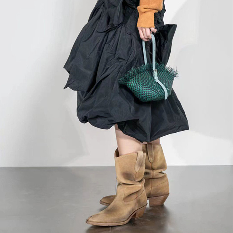 Fashion Vintage Boots Split To - Vintage Fashion And Design 评论和价格