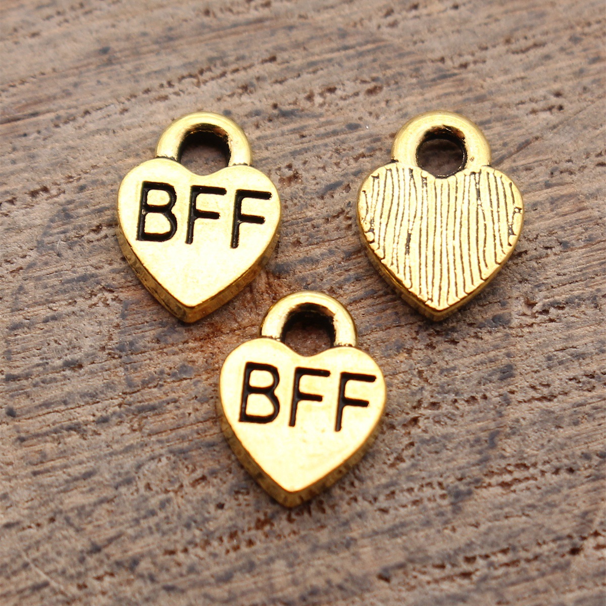 40pcs 9.3x7mm Antique Gold Col - Vintage Fashion Theme 评论和价格