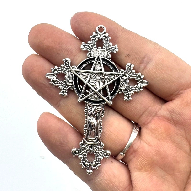 2pcs 30x15mm Gothic Big Cross  - Vintage Fashion Theme 评论和价格