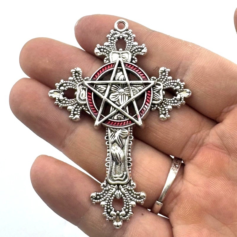 2pcs 30x15mm Gothic Big Cross  - Vintage Fashion Theme 评论和价格
