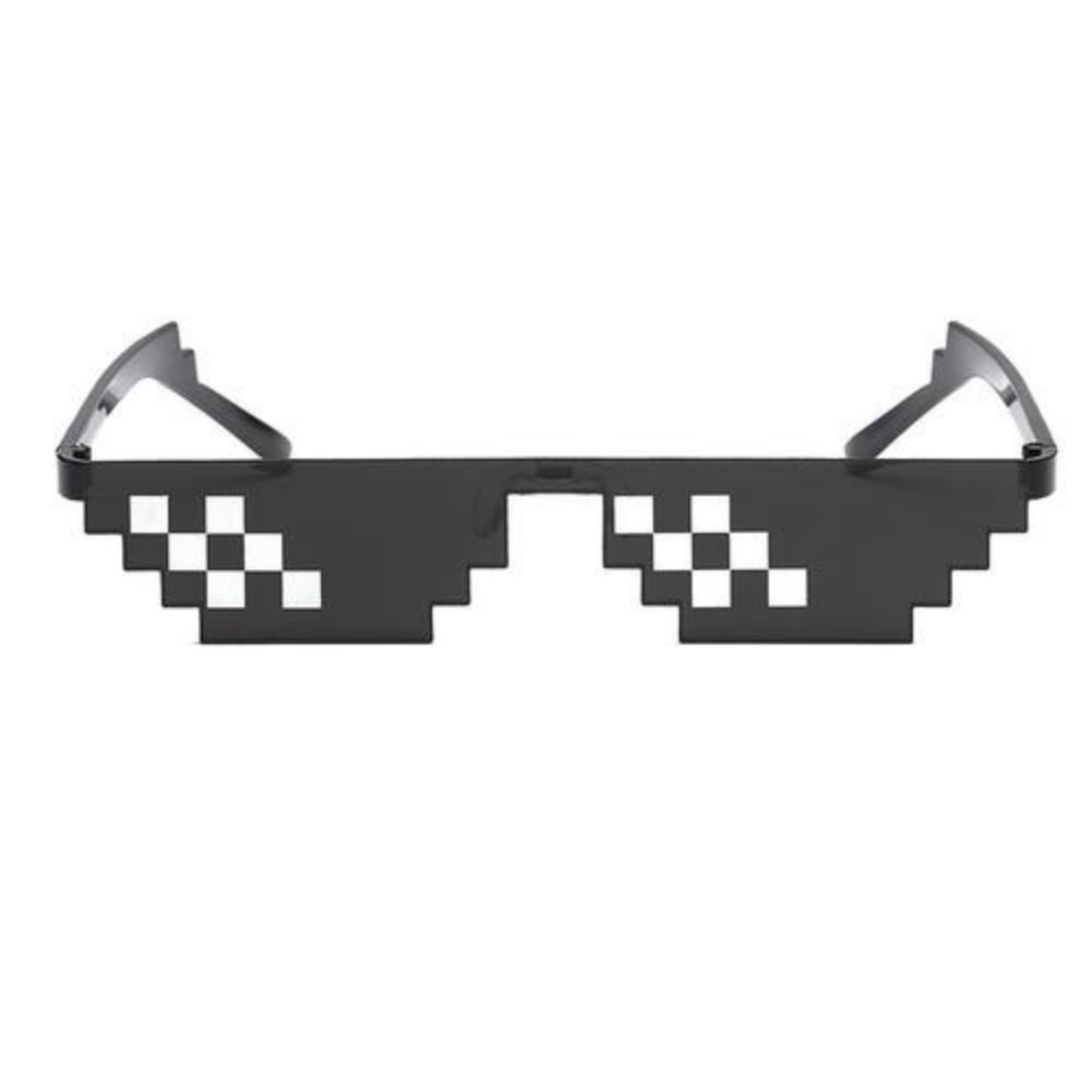 2Pcs Mosaic Sunglasses Cool Pa - Vintage Fashion Glasses 评论和价格