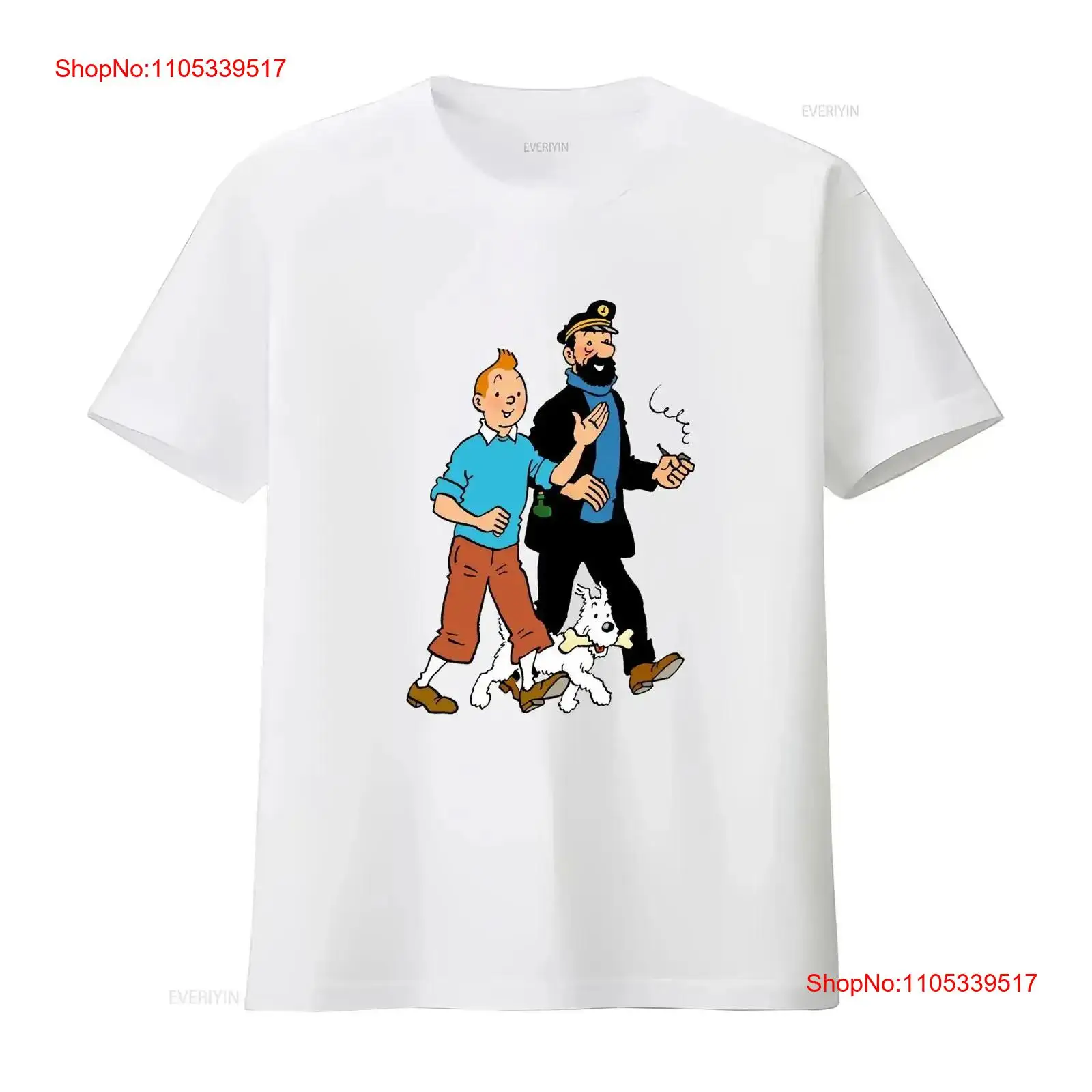 Walking With Captain Haddock C - Vintage Flannel Shirt 评论和价格