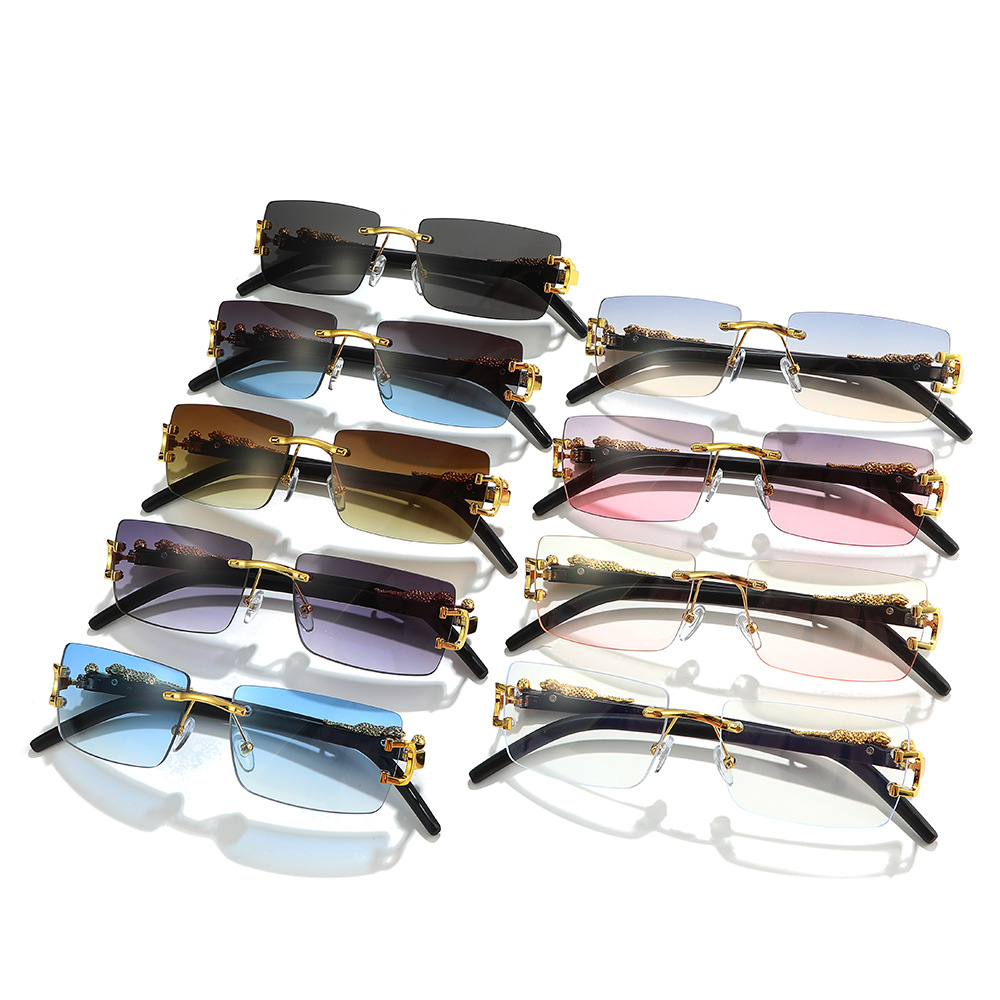 1PCS Fashion Vintage Rimless S - Vintage Fashion And Design 评论和价格
