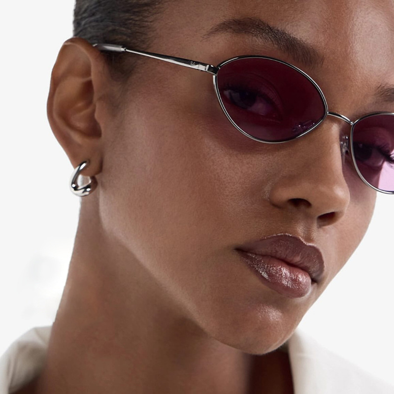 Retro Cat Eye Woman Sunglasses - Vintage Fashion Glasses 评论和价格