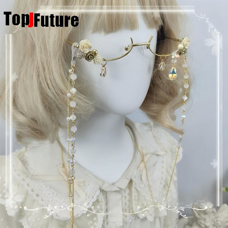 Women Harajuku Subculture Loli - Vintage Fashion Glasses 评论和价格