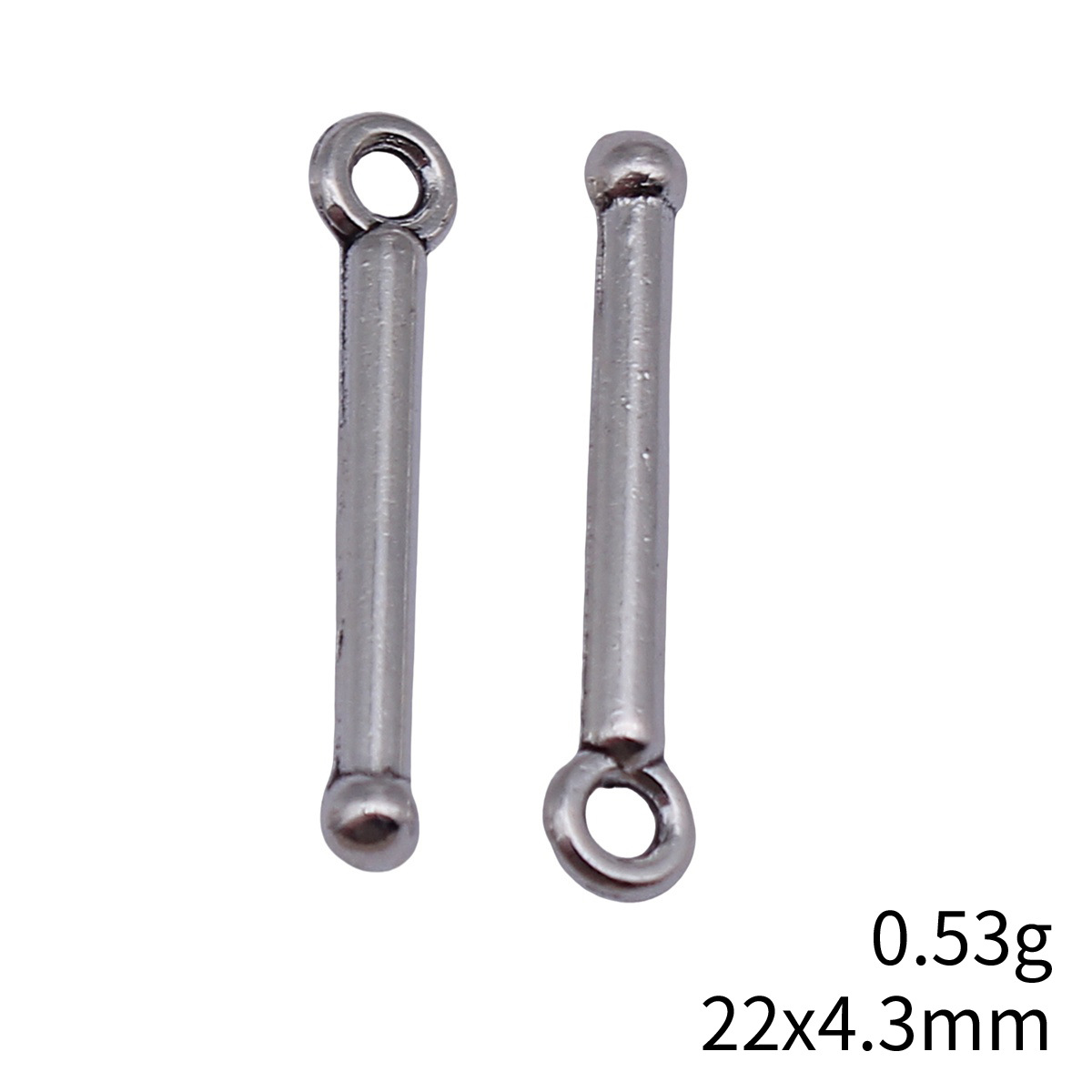 80pcs 22x4.3mm(0.87x0.17inch)  - Vintage Fashion Theme 评论和价格