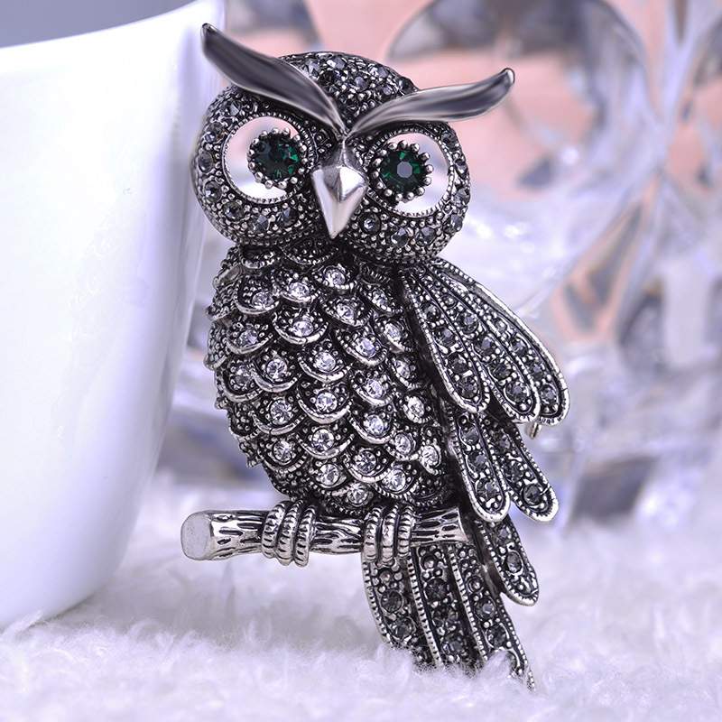 BUCOMEOI Large Bird Owls Vinta - Vintage Fashion Hijab 评论和价格