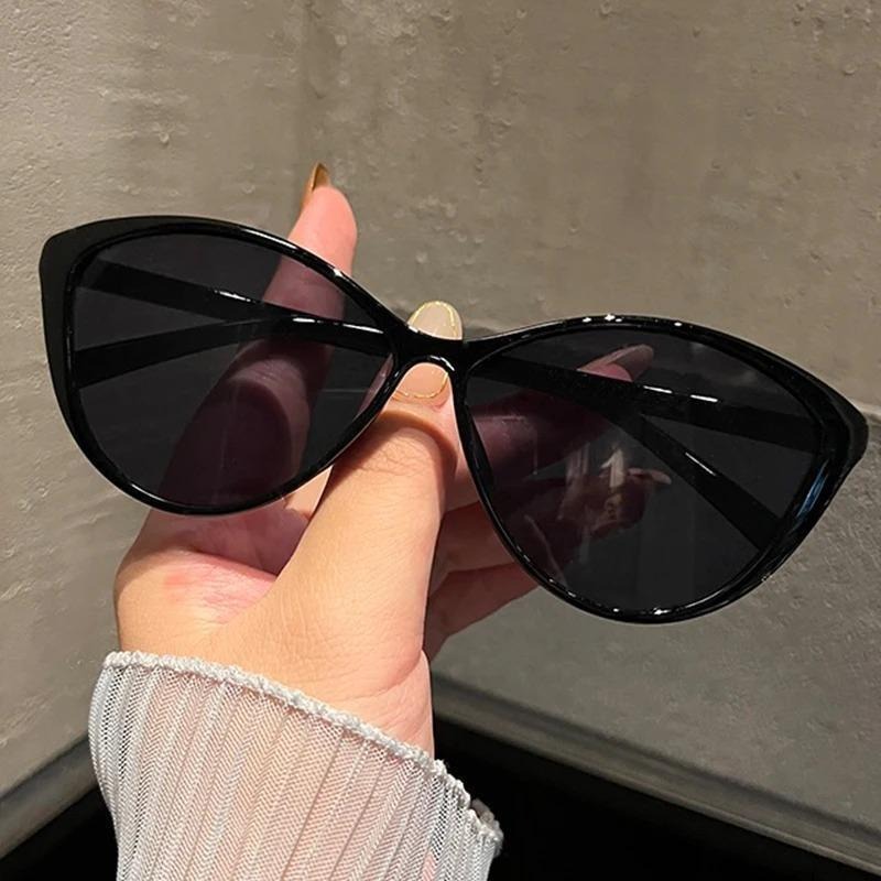 1Pc Retro Frame Cat Eye Sungla - Vintage Fashion Glasses 评论和价格